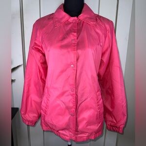 VINTAGE Women's Pink Bomber Jacket